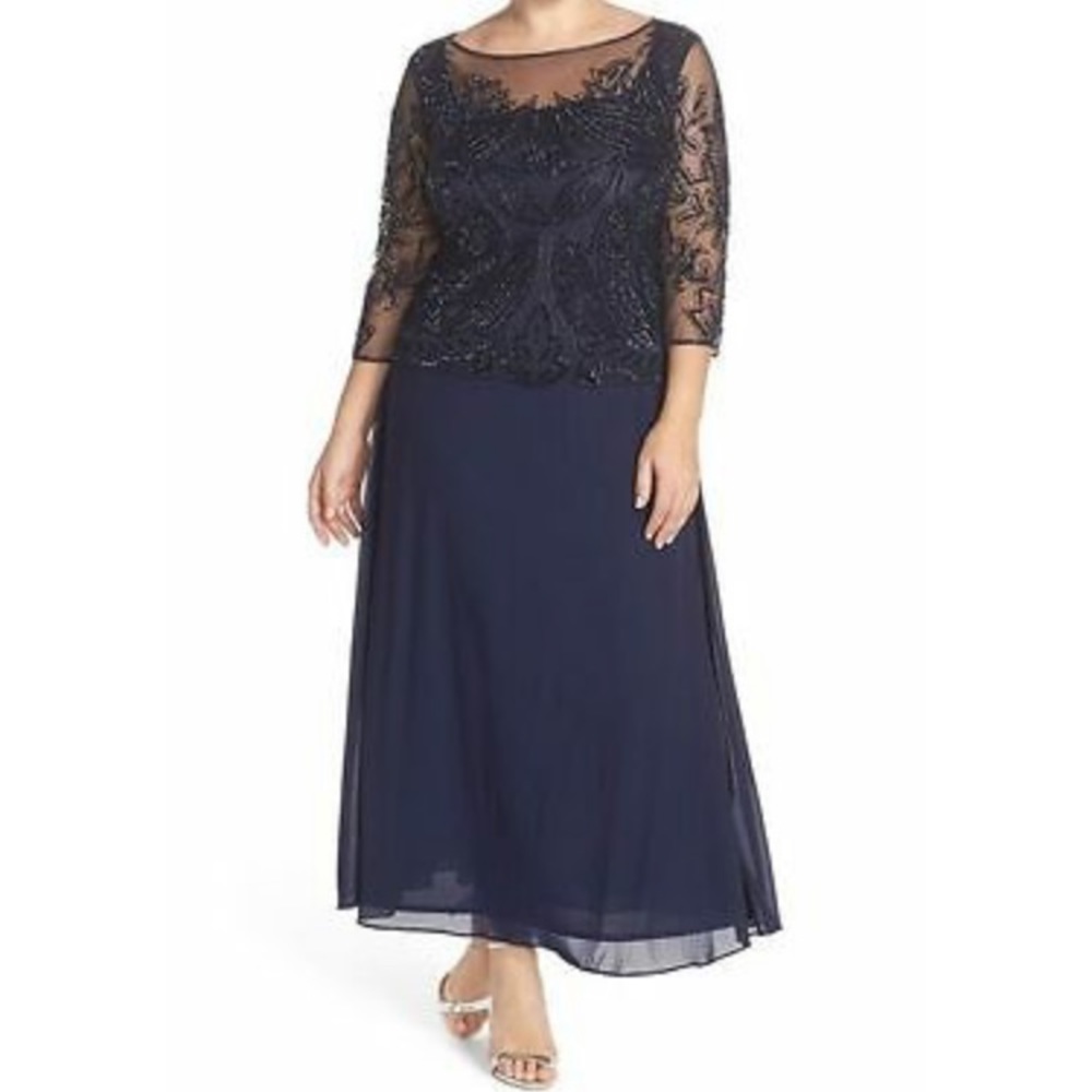 Pizarro Nights Navy Gown